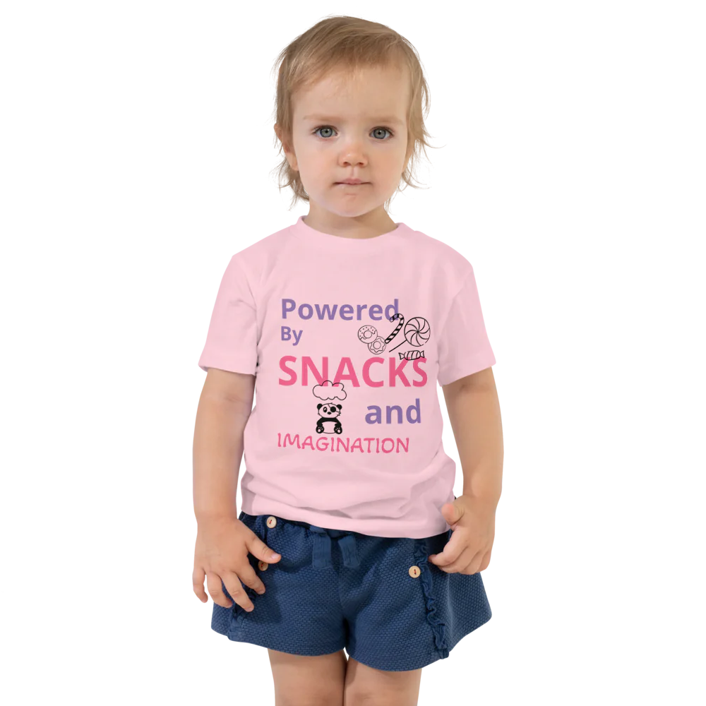 Toddler Staple Tee | Powered by snacks and imagination