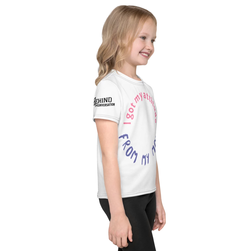 All-Over Print Kids Crew Neck T-Shirt