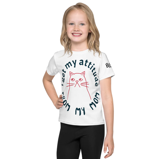 All-Over Print Kids Crew Neck T-Shirt