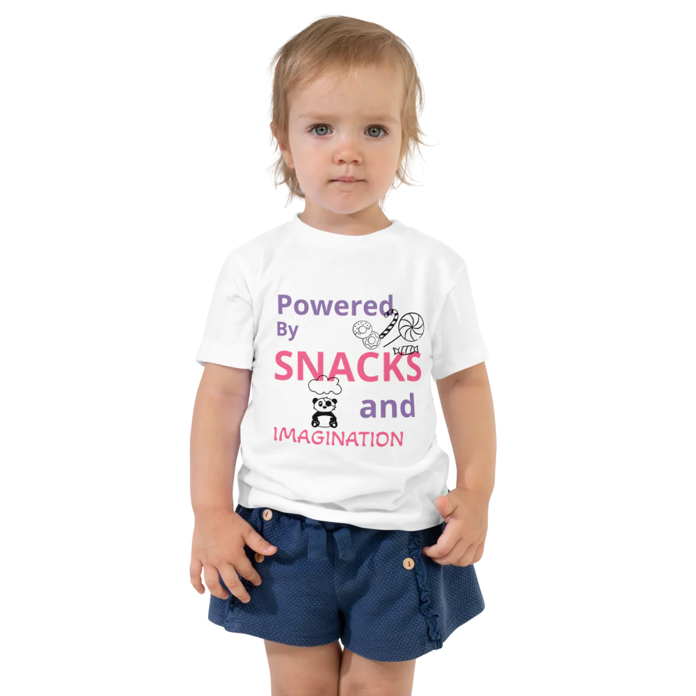 Toddler Staple Tee | Powered by snacks and imagination