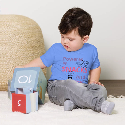 Toddler Staple Tee | Powered by snacks and imagination